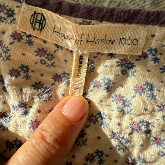 House of Harlow Boho Floral Tassel Midi Dress | Cottagecore Resort Wear Small - Picture 6 of 7